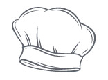 Cette icone montre le savoir-faire artisanal dans la boulangerie à Tartas.